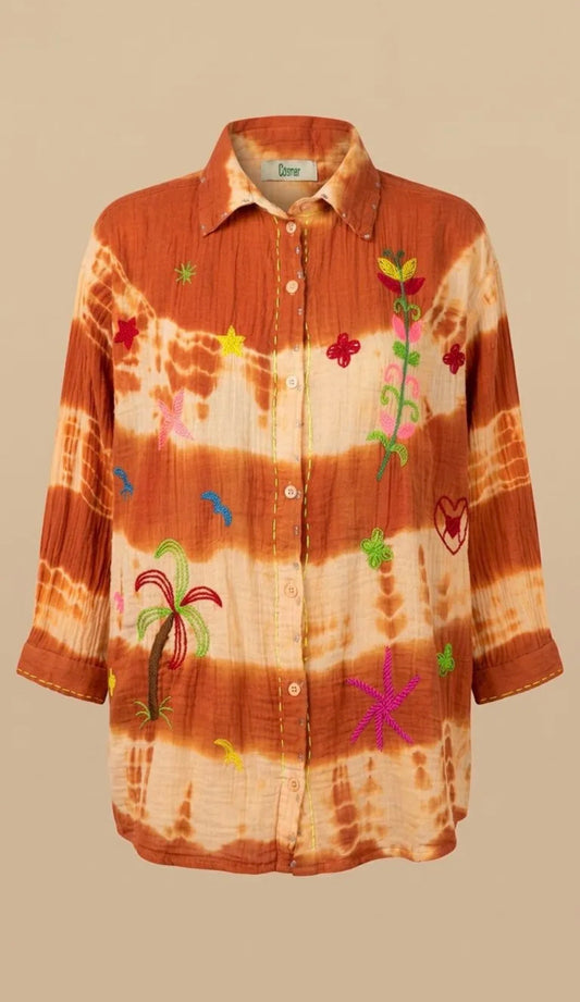 Camisa TIEDAY hand made