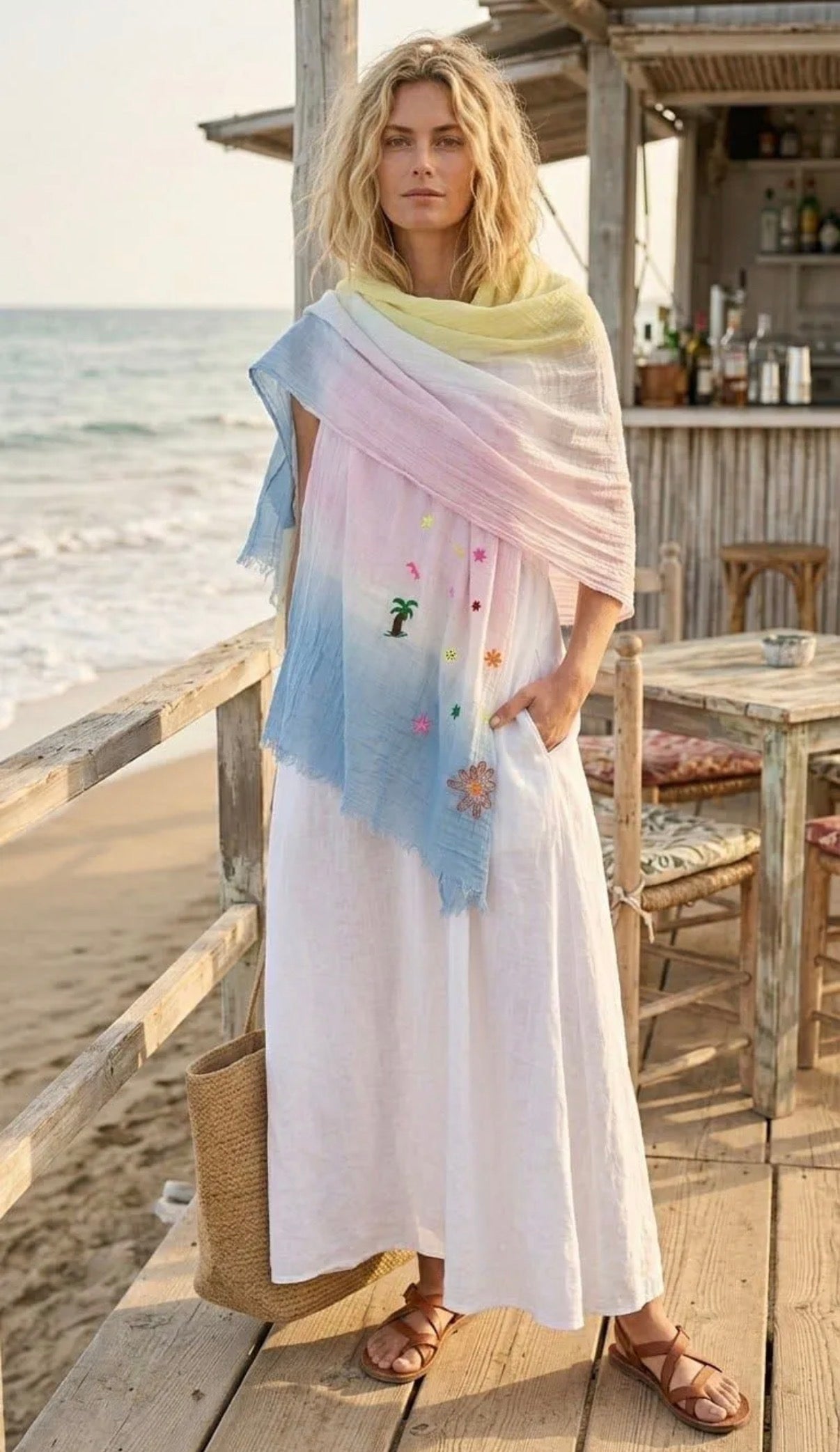 Pareo / Chal Hand Made