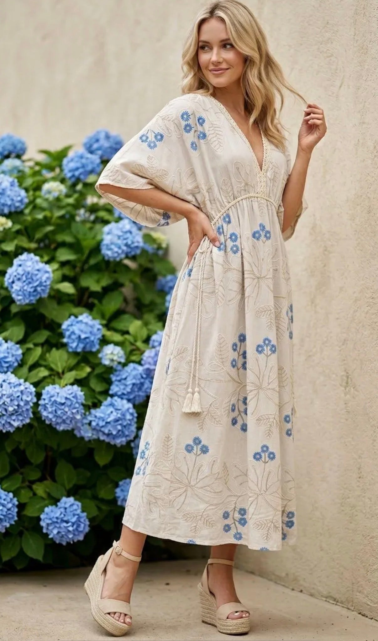 Vestido Bordado